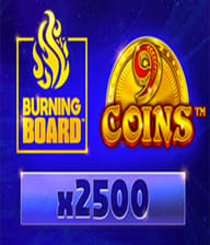 9 Coins Burning Board