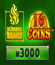 16 Coins Burning Board