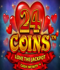 24 Coins Love the Jackpot