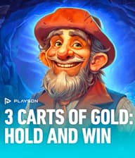 3 Carts of Gold: Hold and Win