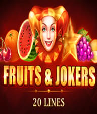 Fruits  Jokers 20 lines