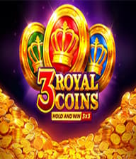 3 Royal Coins Hold and Win