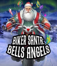 Biker Santa Bells Angels Scratch 60