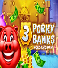 3 Porky Banks Hold  Win 91