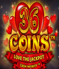 36 Coins Love the Jackpot