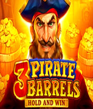 3 Pirate Barrels Hold and Win